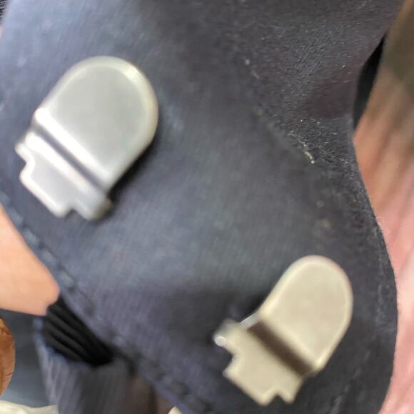 Loft Dark Navy Skirt with tan Embroidery detail 4 - Picture 8 of 9